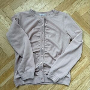 Moschino Light Pink Button-Up Cardigan  - Sz. small